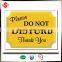 PP Material Outdoors coroplast sign wire stakes, yard coroplast signs