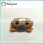 Silicone rubber animal bear head shape fridge magnet