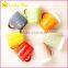 Ceramic knitting wool shape outer mugs with handle for coffee and tea with spoon and lid promotional and gift souvenirs