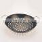 Stainless steel of bbq pan with square shape ,mirror polish