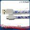 Colorful Flat Noodle Usb Cable 1M Charger For Sony Z3 For Samsung S7