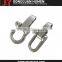 Stainless steel adjustable shackle for paracord bracelet, Stainless steel dee shackles