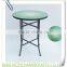 LC-89341 Mosaic Outdoor Bistro Round Table with Metal Legs