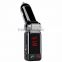 Car MP3 Audio Player Bluetooth FM Transmitter Wireless FM Modulator Car Kit HandsFree USB Charger for iPhone & for Android