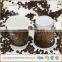 Heavy weight paper broad double walled coffee cups with cup lids
