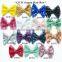 Fancy large 5" sparkle sequin bow for headband accessory,15 colors to pick up for new design hair bow