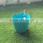Hot selling garden plastic stacking plant pot with painting