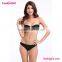 Bohemian Polka Dot High Waist String Bikini
