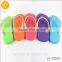 2015 Eva Flip Flop Lady Fashion Sandals Colorful Massage Flip Flop Beach Slippers