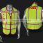 wholesale 2016 high qulity reflective jacket with pockets for firemen or policemen