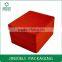 beauty swiss classic watch box packaging in red color