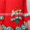 Christmas tree girl clothing set latest gowns designs baby clothes