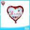 Valentine's day 2016China mamufaturer heartshape balloon stand for party decoration