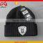 men oversized embroidered beanie hat