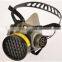 2016 hot selling gas mask chimical gas mask respirator chemical half face gas mask with single cartridge style