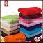 Hot selling red bathroom towels with CE certificate