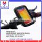 hot sale bike mount cell phone holder with waterproof bag for smart phone up to 4 inch