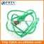 Cheap 1M Green Nylon Braided Low Profile Usb To Micro Usb Cable