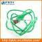 Cheap 1M Green Nylon Braided Low Profile Usb To Micro Usb Cable