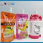 Custom printed Stand up bag spout pouch use packaging 500ml water