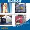 Unisign Good Quality Roll Eco-solvent Outdoor pvc mesh fabric