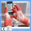 Unisex Christmas Xmas Snowflake Jacquard Smart Finger Touch Gloves