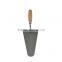 200mm Bricklaying Trowel with Wooden Handle, Carbon Steel Blade