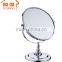 Double sided magnifying decorative compact mirror