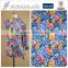 Jiufan Textile 75D DTY Polyester Spandex Floral Print Scuba Knit Fabric For Dress Skirts