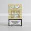 battery LED single box acrylic tobacco display holder/cigarette display case