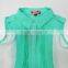 Girl's chiffon & high-low woven top