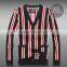2016 :Latest design soccer sports V neck style cotton cardigan