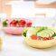 colorful plastic salad bowl /sugar bowl /soup bowl fruit storage tableware food container