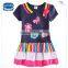 (H6346Y) 2015 2-6y NEW fashion girl dresses nova baby clothes short sleeves dresses high quality cheap child summer frocks