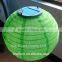 Factory wholesale solar Chinese fabric lantern