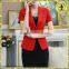 fashion red lady suits