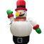large inflatable christmas decorations,big inflatable snowman for christmas