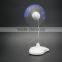 several good models flashing mini fan with flashing words