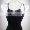 Fashionable Ladies' black sexy Tank Top