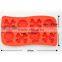 Halloween novelty skull and bones wholesale ice cube tray