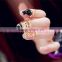 New design pearl oil gold nail ring jewelry,finger nail ring
