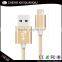[CX]2016 New product Universal Charging 2 in 1 Nylon braided Usb Data Cable for iphone ios and android