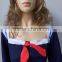 party navy blue long dress uniform navy blue chiffon dress sexy navy dress for female