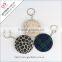 Salable Promotional Pocket Tinplate Mirror Keychain