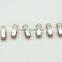 CD baguette claw metal setting silver acrylic jewel rhinestone DIY fashion decoration craft fitting garment bags accessories