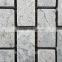 sky blue granite mosaic, cheap mosaic tiles, stone mosaic tile with mesh-back