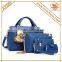 2016 New designer China high quality elegent PU leather bags set women tote bags 4 pcs women handbags set for                        
                                                Quality Choice
                                                    Most P