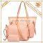handbag 3pcs, china wholesale cheap pu handbag, skull handbag wallet