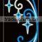 2015 New Pattern Led Christmas Solar Street Star Motif Pole Mounted Light                        
                                                Quality Choice