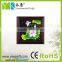 Chinese manmade wooden water lily pictures frame for interior decoration